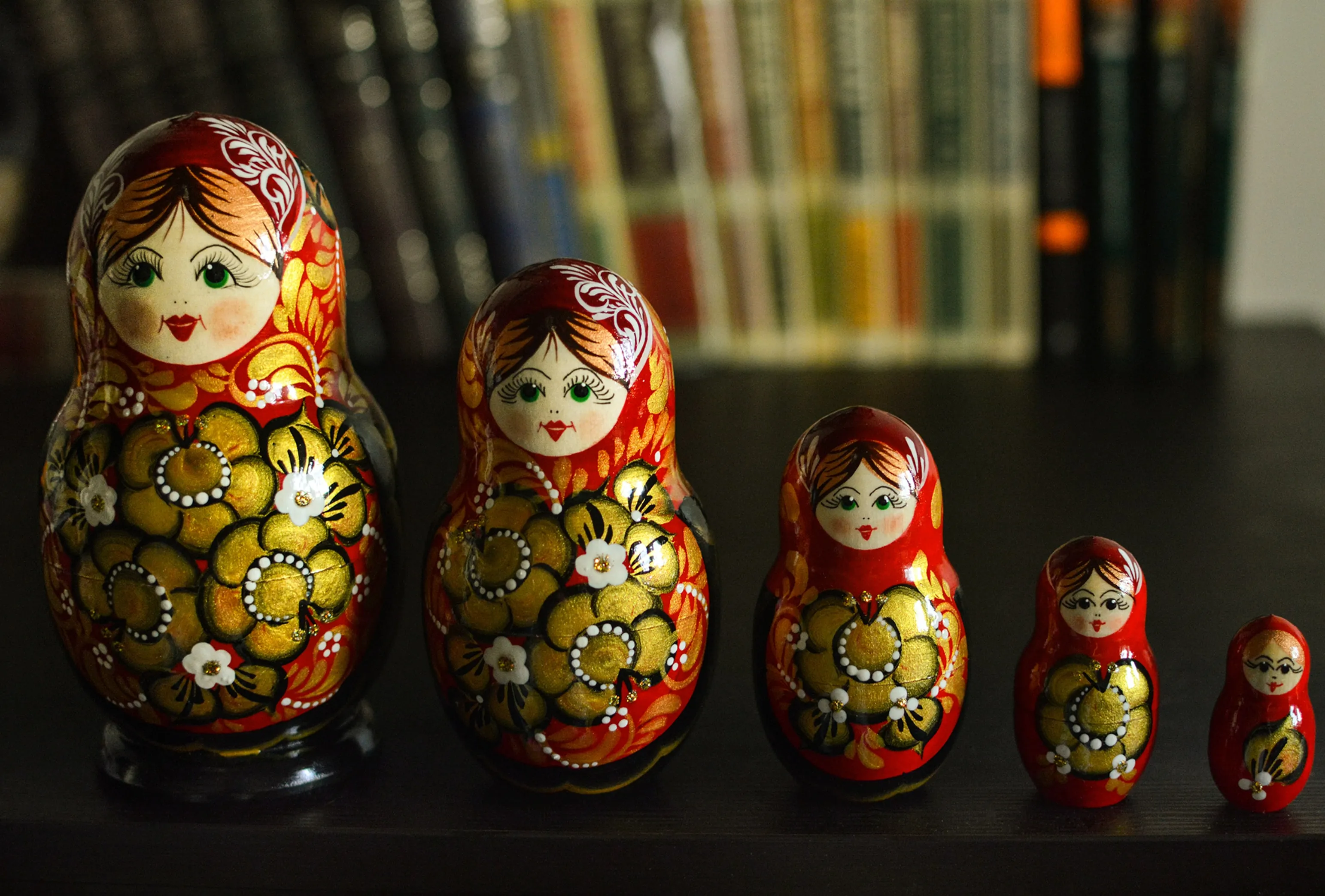 A set of Matryoshka dolls